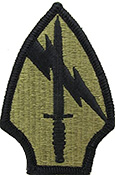 560th Battlefield Surveillance Brigade OCP Scorpion Shoulder Patch With Velcro